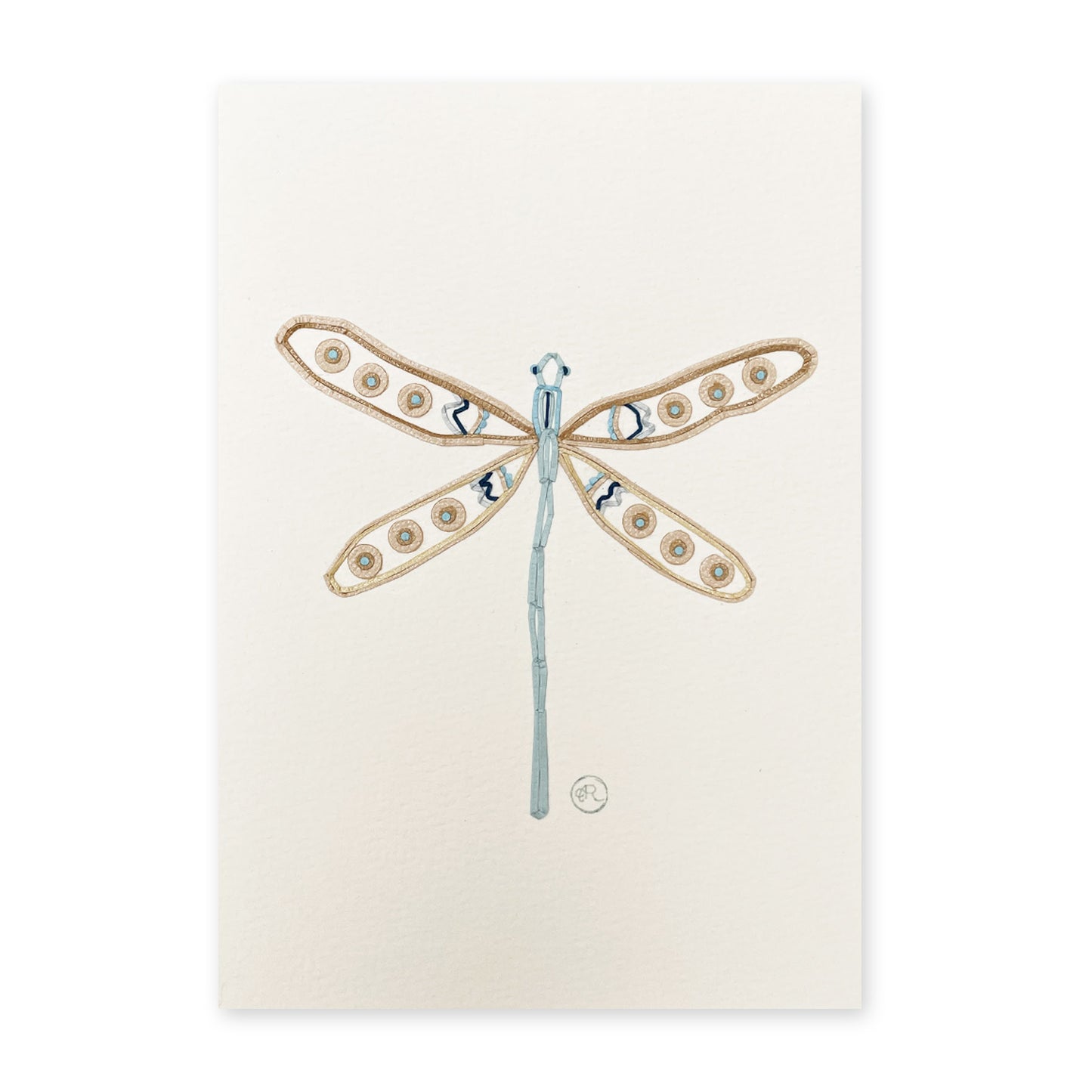 Light Sky Dragonfly