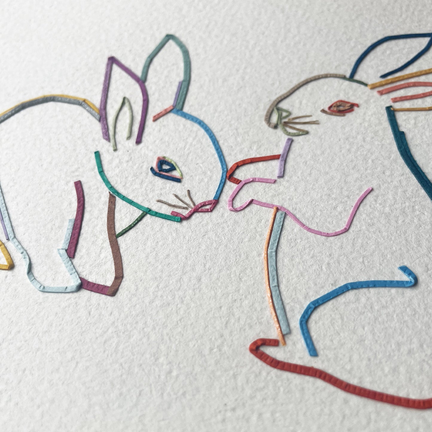 Rainbow Rabbits